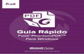 Foxit PhantomPDF Quick Guide - cdn02.foxitsoftware.comcdn02.foxitsoftware.com/.../pt_br/FoxitPhantomPDF7.0_Quick_Guide.pdf · Microsoft Office® 2007 ou versão ... ferramentas do