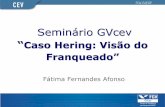 Seminário GVcev - Centro de Excelência em Varejo da EAESP Fatima... · procurar emprego no Natal de 1987 como ... Abril de 2000 – 1ª Franquia da Lupo no Brasil 2001 ... Slide