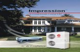 TRANE CC IMPRESSION PDF A - termostatus.com.br · Impression ™ Ar condicionado Central VRF Perfil do Produto A linha de produtos “Impression” é um novo conceito de condicionador