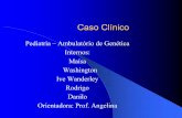 Caso Clínico - Faculdade de Medicina da Bahia€¦ · Caso Clínico Pediatria – Ambulatório de Genética. Internos: Maísa . ... Triplicata de “região crítica” do cromossomo