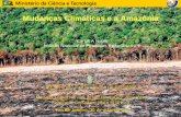 Carlos A Nobre Instituto Nacional de Pesquisas … futuro da vegetação da Amazônia em resposta ao desmatamento e às mudanças climáticas • Os ecossistemas na Amazônia vem sofrendo