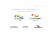 PLANO OPERACIONAL DO IAL - divulgação - OLIMPÍADAS · (LRN e LRR), para atender as demanda das Olimpíadas de 2016, ... (11) 3068-2926 Denise Ferreira Corrêa de Souza Diretora