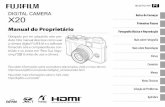 Primeiros Passos Manual do Proprietário Fotografi a … CAMERA X20 Manual do Proprietário Obrigado por ter adquirido este pro-duto. Este manual descreve como usar a câmera digital