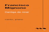 Cantiga de ninar Francisco Mignone 2 - Musica Brasilismusicabrasilis.org.br/sites/default/files/fm_cantigadeninar_sample.pdf · Francisco Mignone Cantiga de ninar canto, piano (voice,