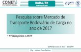 Pesquisa sobre Mercado de Transporte Rodoviário de Carga ... · Eng.: Antonio Lauro Valdivia NATAL/RN Fevereiro de 2018 1. O desempenho das empresas no ano de 2017 TRC (Fracionada
