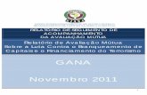 GANA Novembro 2011 - giaba.org FUR ME - Ghana - dev01181…2 Este é o 2nd relatório d’acompanhamento de Gana conforme apresentado na Plenária de Novembro de 2011. Ele dá uma