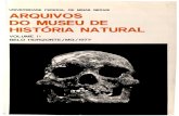 UNIVERSIDADE FEDERAL DE MINAS GERAIS … ·  · 2016-03-23Física do Museu Nacional - UFRJ) é uma síntese dos estudos morfológicos realiza ... versidade, à Fundação de Desenvolvimento