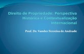 Prof. Dr. Vander Ferreira de Andrade - legale.com.br€¦ · A produção feudal do Ocidente europeu tinha por base a economia agrária, de escassa circulação monetária, autossuficiente.