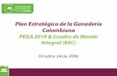 Plan Estratégico de la Ganadería Colombiana PEGA …static.fedegan.org.co.s3.amazonaws.com/Ley_1712/01_Informes_de...Sistema indicadores de impacto PEGA 2019. Title: Plan Estratégico
