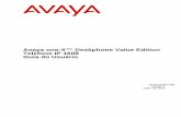 Avaya IP Telephone - downloads.avaya.com · Avaya one-X™ Deskphone Value Edition Telefone IP 1608 Guia do Usuário 16-601446PTBR Edição 1 Julho de 2007