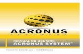Manual do usuário 3 - Acronus Tecnologia em Software ... INSTITUIÇÕES DE ENSIN0 - EMPRESAS Manual do usuário versão 3.48 ACRONUS TECNOLOGIA EM SOFTWARE 08.104.732/0001-33 •