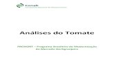 Análises do Tomate - ceasa.gov.br¡lise_do_Tomate.pdf · 1. Volume Comercializado Para a análise da comercialização do tomate no ano corrente, a figura a seguir, fornece a quantidade