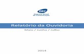 Relatório da Ouvidoria - EBC | Notícias do Brasil e do … este canal diário de análise, a Ouvidoria pode ter uma visão panorâmica dos principais problemas, identificando com