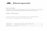 Nota Técnica - aeseletropaulo.com.br€¦ · Nota Técnica NT-2.018 2 de 24 5 TERMINOLOGIA SISTRAFO – Software de análise de carregamentos de transformadores DRAV – Planilha