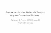 Econometria das Séries de Tempo: Alguns Conceitos … das Séries de Tempo: Alguns Conceitos Básicos Gujarati & Porter (2011), cap.21 Prof. C.D. Shikida