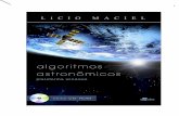 Algoritmos Astronômicos€¦  · Web view · 2014-10-09ALGORITMOS ASTRONÔMICOS - plataforma Windows - *-SUMÁRIO. O Autor. Prefácio. Apresentação . Capítulo I: Introdução.....