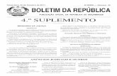 Terça-feira, 25 de Outubro de 2011 III SÉRIE — Número 42 BOLETIM …€¦ · (Fica sem efeito a publicação inserida no 4.º suplemento ao Boletim da República, n.º 13, 3.ª