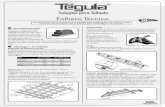 Folheto Técnico - tegula.com.br · instruções de montagem não se aplicam para a Telha Big de 7,5 peças/m². Galga Inicial A primeira ripa ou testeira (1) é sempre 2 cm mais