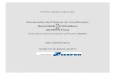 Declaração de Práticas de Certificação da Autoridade ...repositorio.serpro.gov.br/docs/dpcserproacf.pdf · DPC SERPROACF Versão 5.0 Página 1 de 56 Declaração de Práticas