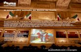 O novo-velho Senado do Reino de Itália · Xxxxxxxxx Xxxxxxxx Xxxxxxxx Conexões de áudio por fio único (Piero Raucci) ... O filme principal é exibido por um projetor Panasonic