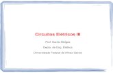 Circuitos Elétricos III - cpdee.ufmg.brdanilomelges//circ3/Aula12-Quadripolos.pdf · Circuitos Elétricos III Prof. Danilo Melges Depto. de Eng. Elétrica Universidade Federal de
