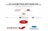 Programa 11º Congresso Nacionalº Congresso Nacional da Contratação Pública Eletrónica 26 de Setembro de 2017 Universidade Lusíada, Lisboa Organização Patrocinador Especial