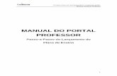 MANUAL DO PORTAL PROFESSOR - …portal.unibrasil.com.br/manuais/prof_plano_ensino.pdf · O manual tem como objetivo orientar o professo como realizar o lançamento do ... conteúdo,