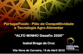 PortugalFoods - Pólo de Competitividade e Tecnologia Agro ...altominho2020.com/fotos/editor2/portugalfoods_cerveira_ibc.pdf · empresas do sector agro-alimentar: Através do aumento