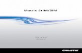 Matrix StIM/SIM - Audio Visual Solutions | Christie · 2015-07-29 · ... [ W e²k¯l W lzm lJn l^z^gâS6a \ _v ]Q m k~l^nÆjójÖf"e²k¯z^W Q lJ ... Matrix StIM/SIM i ... w¾kîjº
