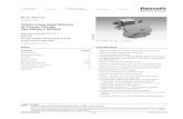 Válvula Proporcional Redutora de Pressão, Pilotada Tipo ... · by Bosch Rexroth AG, Industrial Hydraulics, D-97813 Lohr am Main Todos os direitos reservados. ... • ampliﬁcador