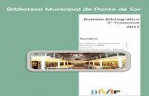Biblioteca Municipal de Ponte de Sor · iblioteca Municipal de Ponte de SorNota Av. da Liberdade, n.º 64 – F 7400-218 Ponte de Sor 242 292 070 ... Fotografia da capa de Fernando