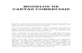 MODELOS DE CARTAS COMERCIAIS - Formação - Home · carta previamente elaborados, ... - 3 perfumes de grande inovação para a temporada de ... agrícolas e industriais, de qualquer