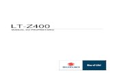 LT-Z400 - Suzuki Portugal Motos · É necessário ter cuidados especiais para reduzir a possibilidade de acidente. Algumas das precauções importantes que deve tomar são as seguintes: