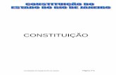 Constitui..o do Estado do Rio de Janeiro - 2000 do... · Página nº 2 Constituição do Estado do Rio de Janeiro 3ª Edição 1000 Exemplares Ano 2000 Texto constitucional composto