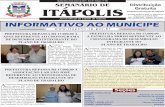 ITÁPOLIS Gratuita - itapolis.sp.gov.br€¦ · A campanha que beneficiou: Patrulha Mirim, APAE e Lar São José, foi de iniciativa do CMDCA ... •Não esqueça de levar a caderneta