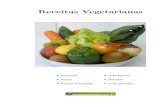 Receitas Vegetarianas - alexandracaracol.com · T tulo: Receitas Vegetarianas Organiza˘c~ao e Revis~ao: Cristina Rodrigues 2a edi˘c~ao, Setembro de 2005 (1a edi˘c~ao em Outubro