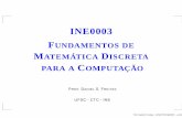 INE0003 FUNDAMENTOS DE MATEMÁTICA DISCRETAmauro/ine5403/slides_novos/pdfs_texs/p71binops.pdf · ine0003 fundamentos de matemÁtica discreta para a computaÇÃo prof. daniel s. freitas
