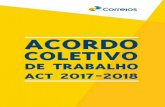 ACORDO COLETIVO DE TRABALHO - …blog.correios.com.br/acordocoletivo/wp-content/uploads/2017/11/... · 4 DIRETORIA-EXECUTIVA Presidente Guilherme Campos Júnior Vice-Presidência