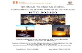NTC 903100 FORNECIMENTO EM TENSÃO …FILE/NTC903100.pdf · NTC 903100 Superintendência Comercial da Distribuição ... Ref. Item 5.4.2.2 - Padrão Construtivo para 34,5 kV .....