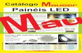 Catálogo Painéis LED - mauser.pt ·  Painéis LED redondos de encastrar com vidro Salvo erros e modificações Clique nas referências para visualizar preços e …