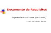 Documento de Requisitos - Moodle USP: e … de Requisitos Como resultado do processo de engenharia de requisitos é desenvolvido o documento de requisitos do sistema. Contém a especificação