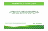 Relatório Anual 2016 - Sicredi · Cooperativa de Crédito e Investimento de Livre Admissão do Norte do Paraná e Sul de São Paulo - Sicredi Norte Sul PR/SP Fonte: Gerência Contábil