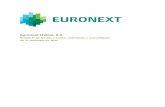 Euronext Lisbon, S.A. - fep.up.pt · Euronext Lisbon, S.A. Relatório de Gestão e Contas Individuais e Consolidadas do 1º semestre de 2016