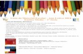 Lista de Material Escolar - Ano Letivo 2014 Ensino de Material...  â€œQu­micaâ€‌ â€“ Volume nico