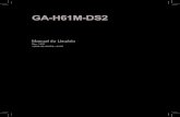 GA-H61M-DS2 - download.gigabyte.asiadownload.gigabyte.asia/FileList/Manual/mb_manual... · • Ligar a energia do computador durante o processo ... você deve usar um módulo de áudio