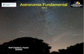 Astronomia Fundamental - if.ufrgs.brdpavani/FIS02008/AULAS/aula3_2010_2.pdf · e a terra, quando a terra era informe e vazia, ... sobre a superfície das águas, e Deus disse 'que