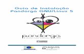 Guia de Instalação Pandorga GNU/Linux 5slomp/edu01027/manual_instalacao... · gravá-lo num DVD ou Pendrive para que o sistema seja executado e/ou instalado. ... e automaticamente