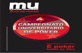 GUIA DE POKER - Mundo Universitário Online · maior torneio de poker online de sempre para estudantes ... erstars.com e faz o download da aplica-ção de Poker. Na página de download