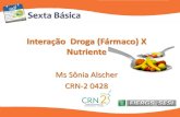 Interação Droga (Fármaco) X Nutrientecrn2.org.br/crn2/conteudo/conteudo/sb/droganutriente.pdf · Conceitos Preliminares Medicamento Forma farmacêutica acabada, contendo o princípio
