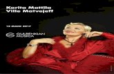 Karita Mattila Ville Matvejeff · canções para quatro vozes e piano inspiradas em canções húngaras ciganas. O sucesso imediato levou-o a editar meses depois, em abril de 1889,